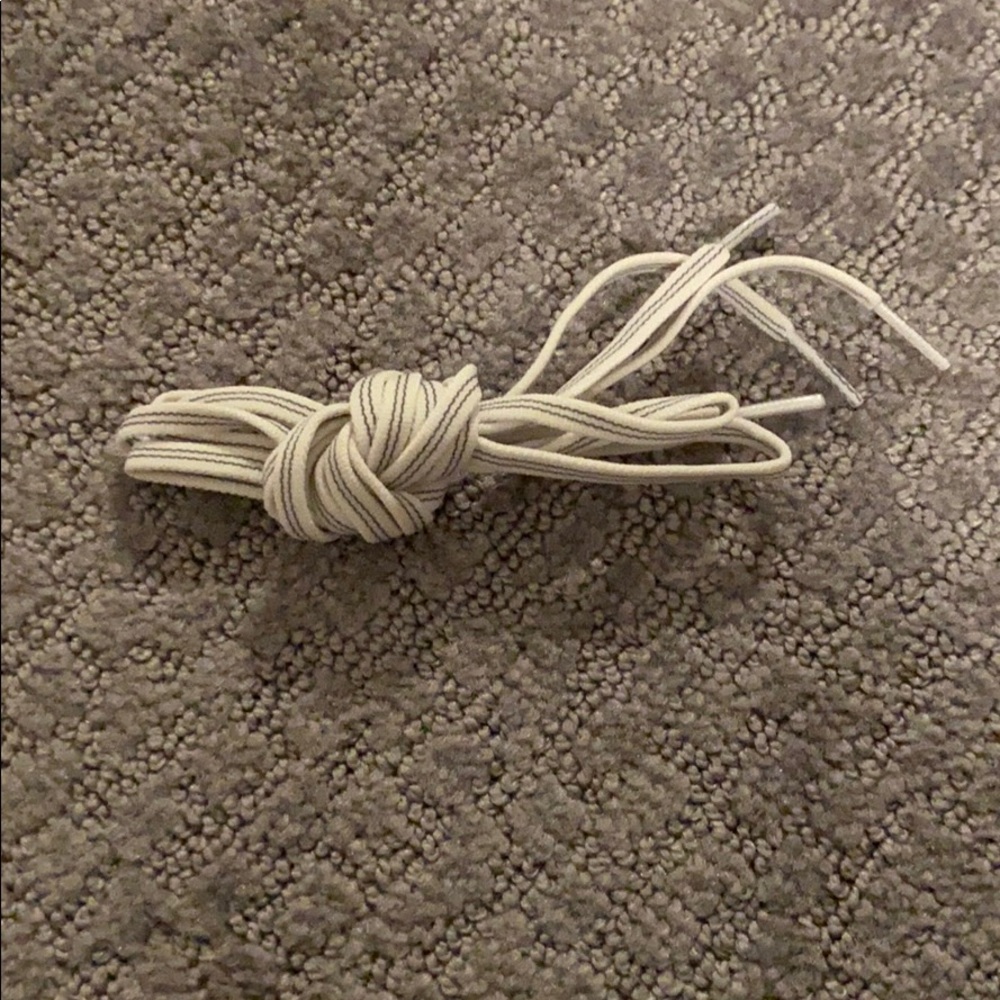 Ov white laces